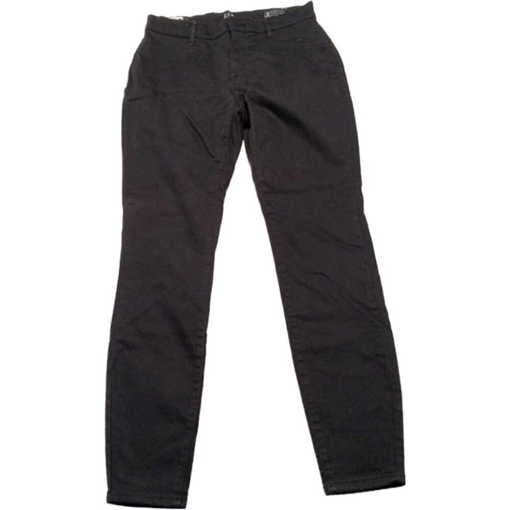 Gap Womens Jeans NEW Sz. 8 Stretch Skinny Black Mid Rise Preppy Casual or Dressy